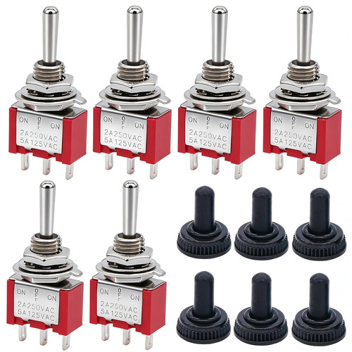 6pcs mini interruttore a - interruttore,