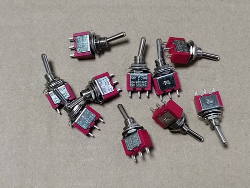 10pz interruttore levetta - interruttore,