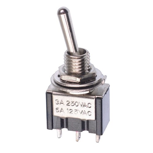 Mini interruttore a - on-(on),
